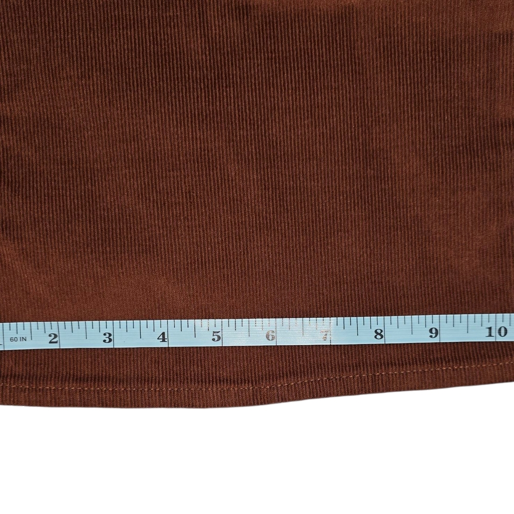 NWT Old Navy Size 14P Women's Rust Corduroy Pants - Picture 8 of 13